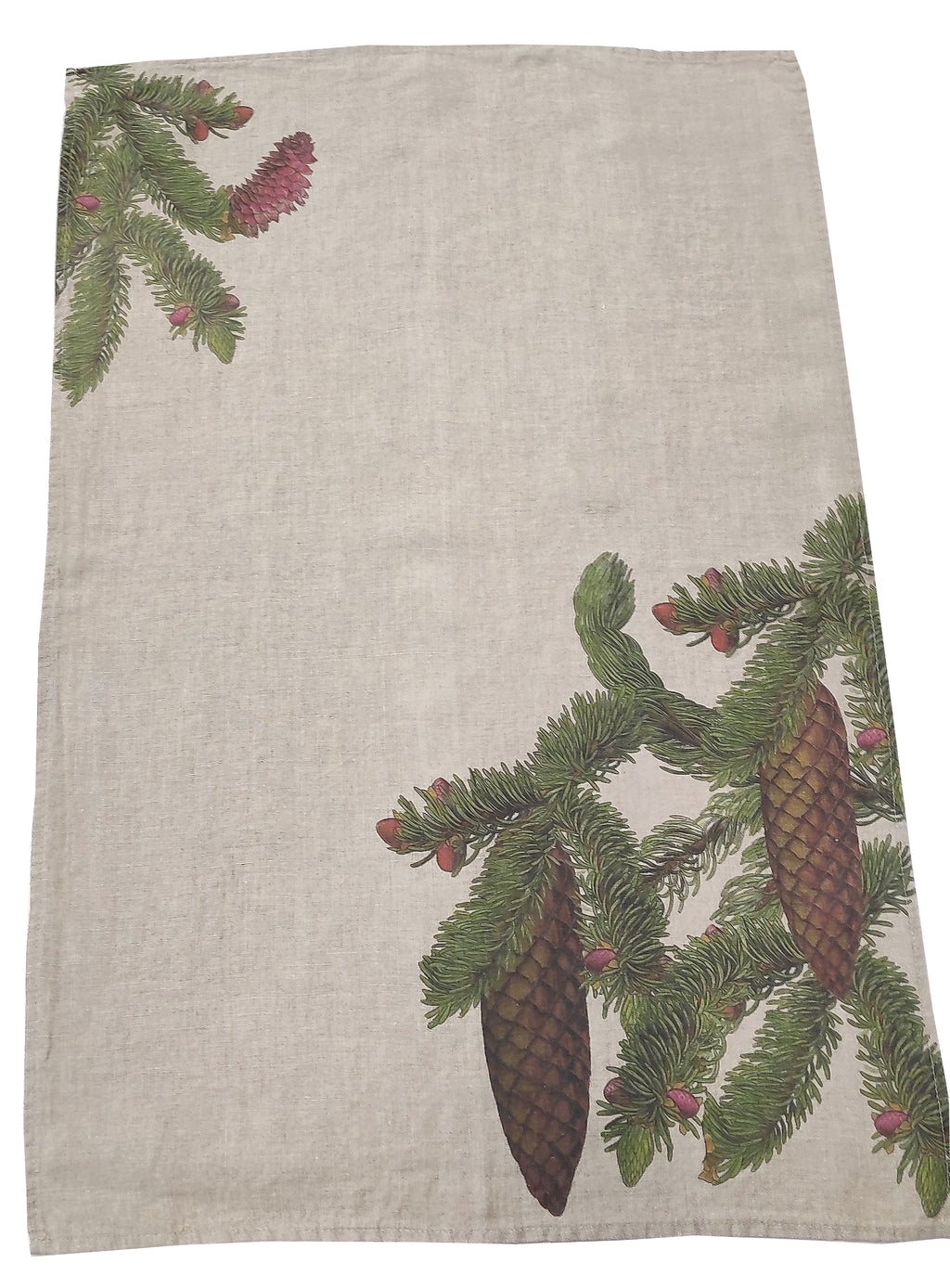 Canovaccio in Puro Lino 100% – ABETE ROSSO