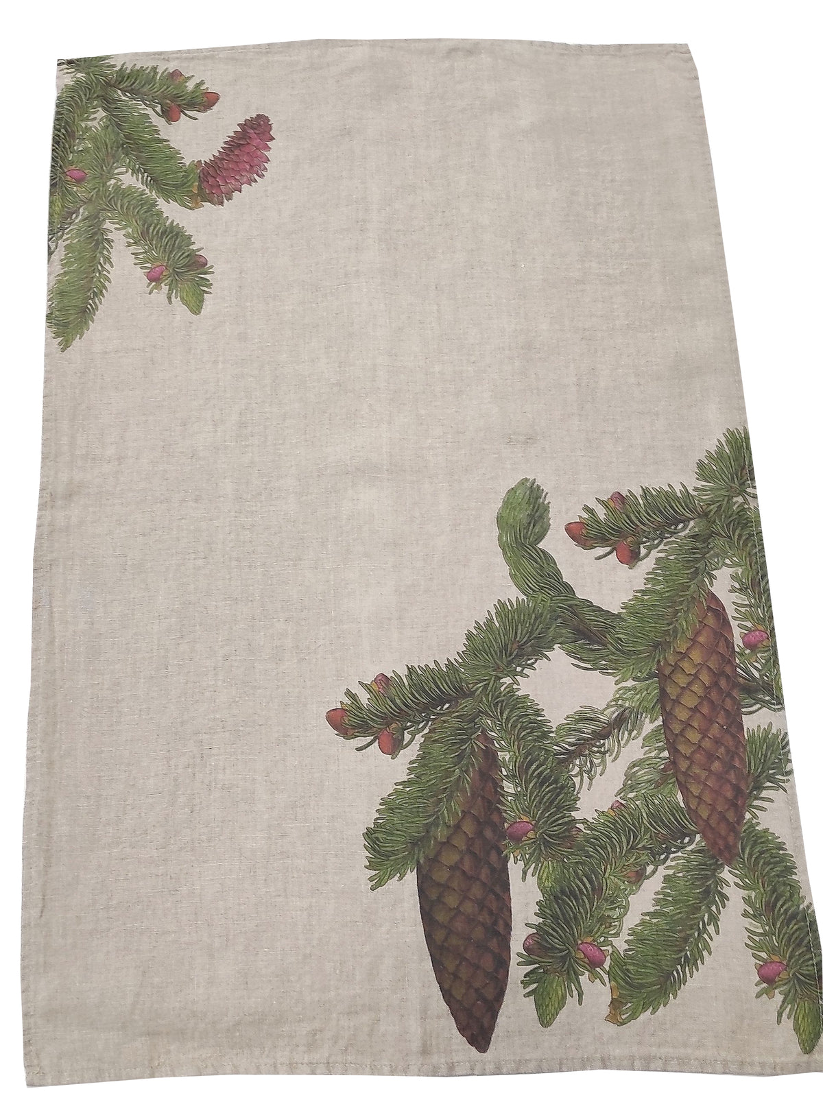 Canovaccio in Puro Lino 100% – ABETE ROSSO