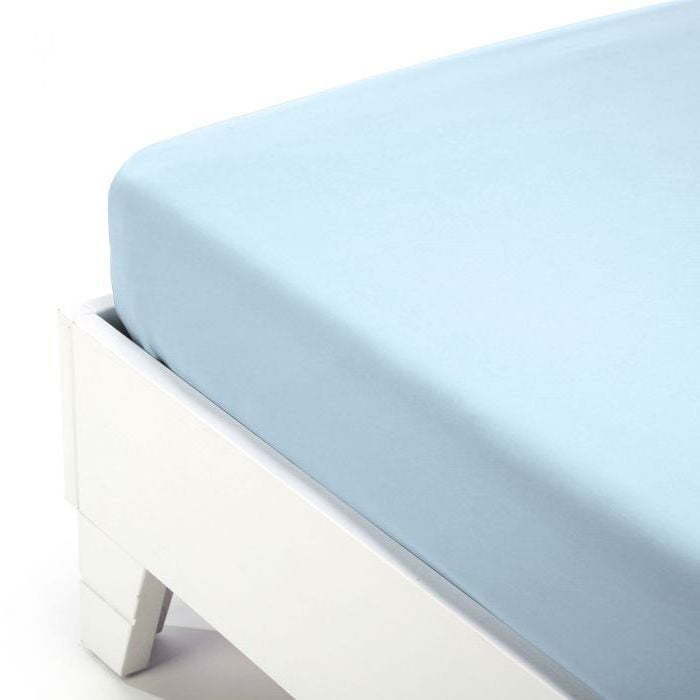 Lenzuolo inferiore Jersey di cotone 100% tinta unita