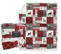 Plaid agnellato • CANAZEI Rosso