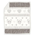 Plaid agnellato • CHAMBERY Tortora