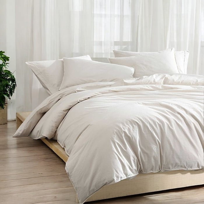 Federa guanciale 50x80cm 100% cotone organico 3 Volant • GREEN COTTON