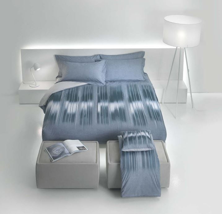 CopriPiumino con federe Matrimoniale ROSHI Blue
