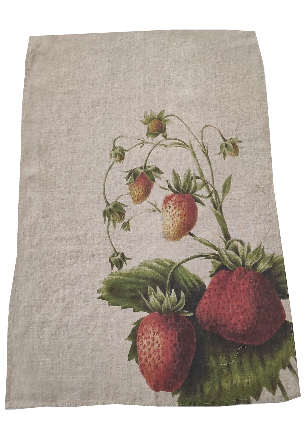 Canovaccio in Puro Lino 100% – FRAGOLE