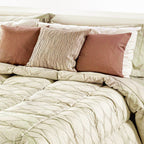 Trapunta Invernale in piuma Piazza e mezza • GATE Sabbia - PRONTA CONSEGNA