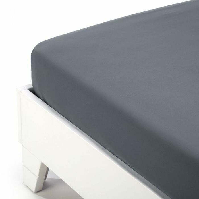 Lenzuolo inferiore Jersey di cotone 100% tinta unita