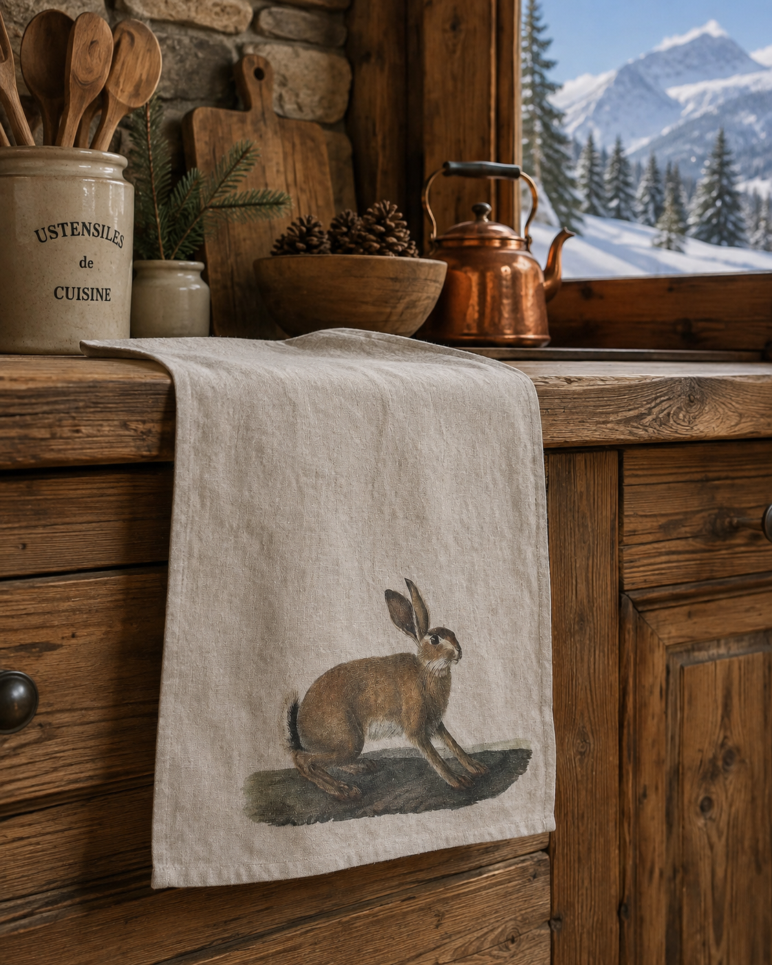 Canovaccio in Puro Lino 100% – LEPRE 2