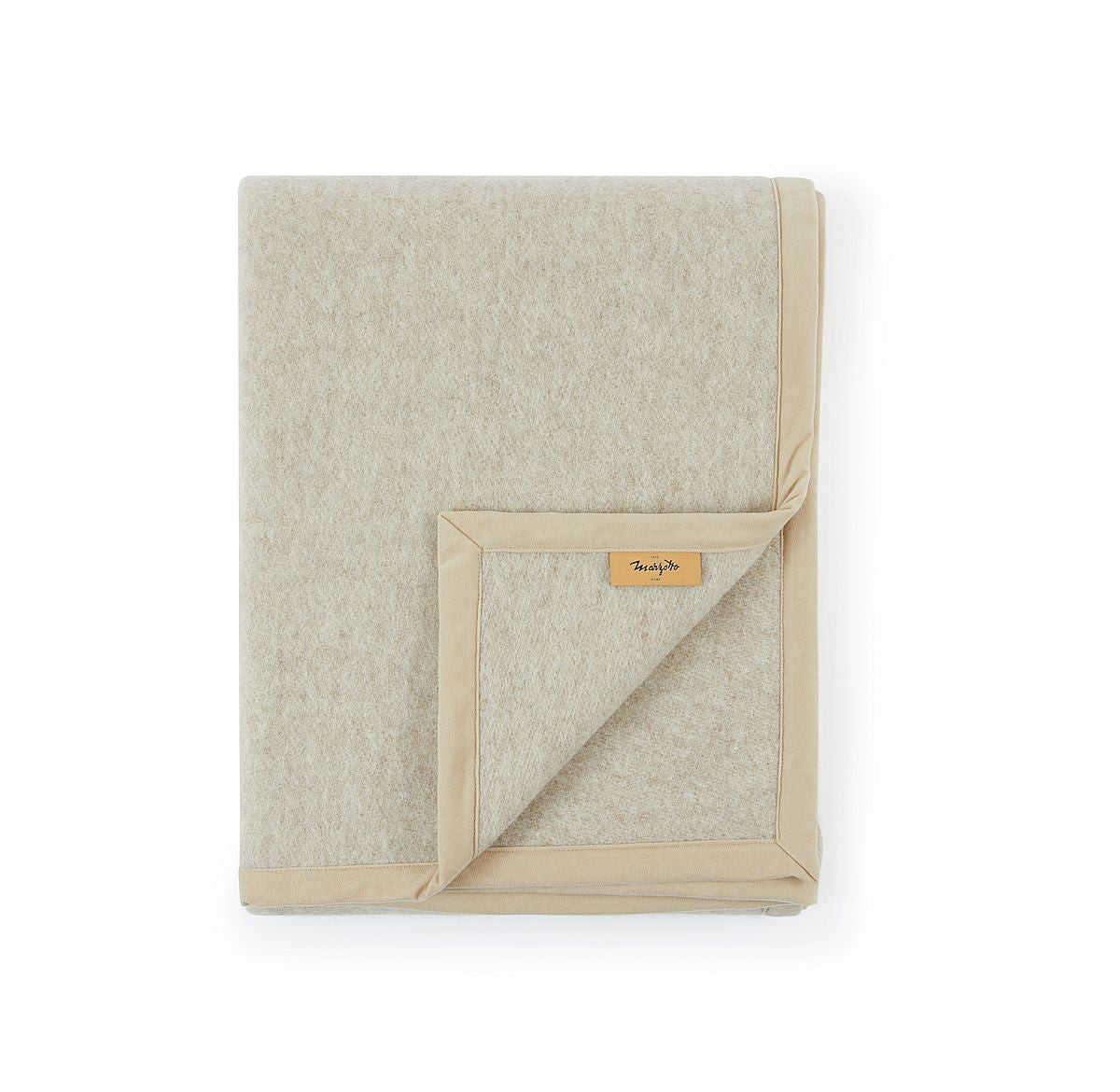 Coperta matrimoniale in lana • MARTA SP Beige