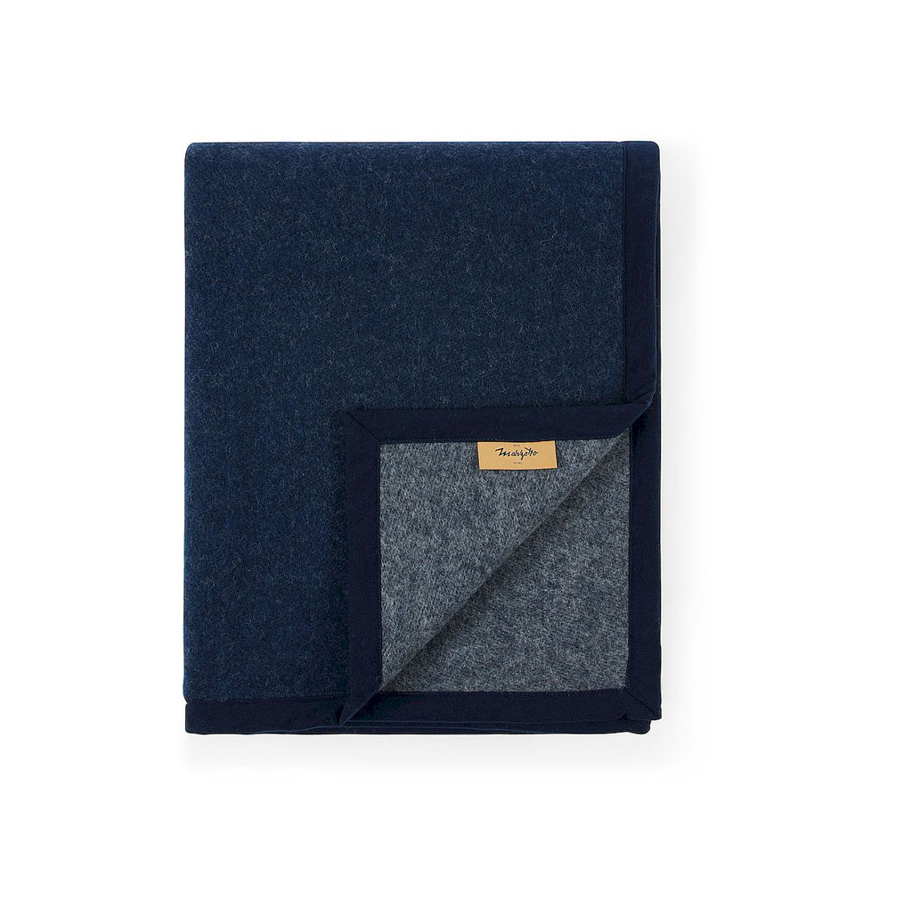 Coperta matrimoniale in lana • MARTA SP Blu