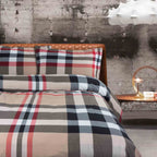 Copripiumino con federa Piazza e mezza • MADISON Beige