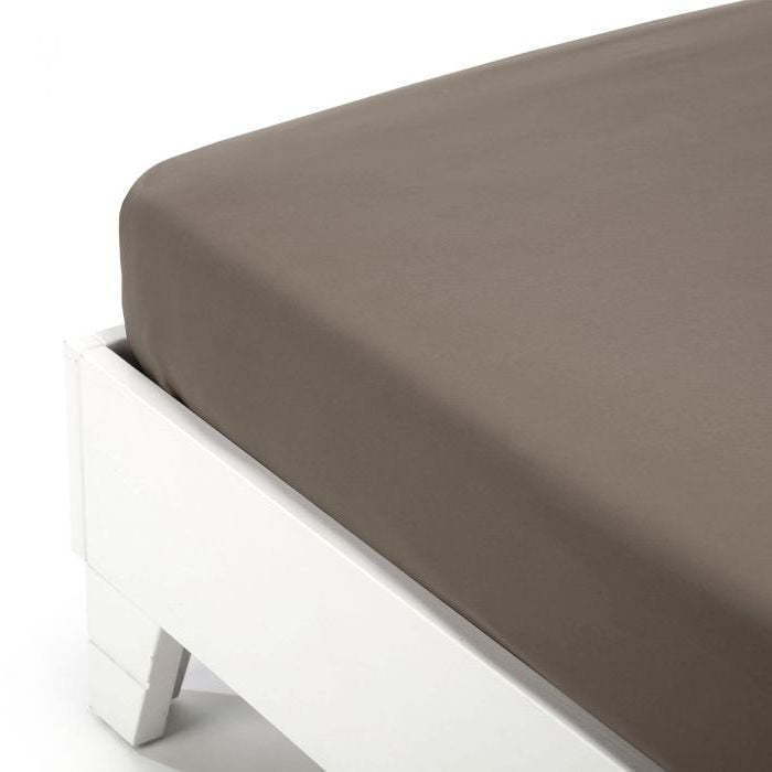 Lenzuolo inferiore Jersey di cotone 100% tinta unita