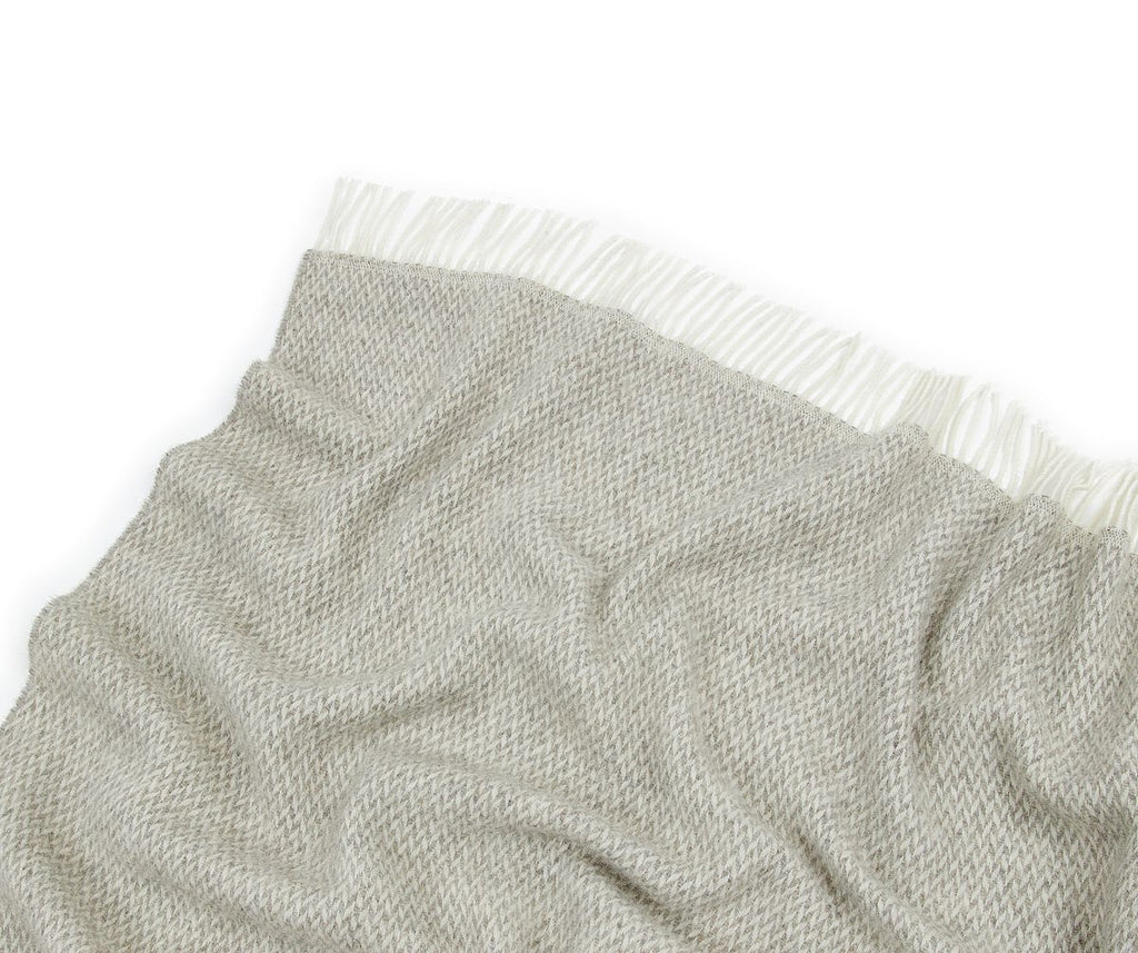 Plaid in lana • NAVIGLI Grey