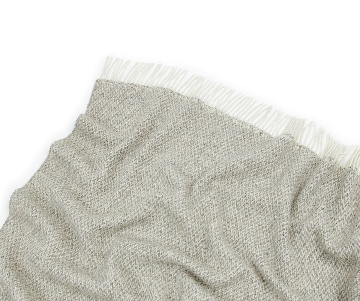 Plaid in lana • NAVIGLI Grey