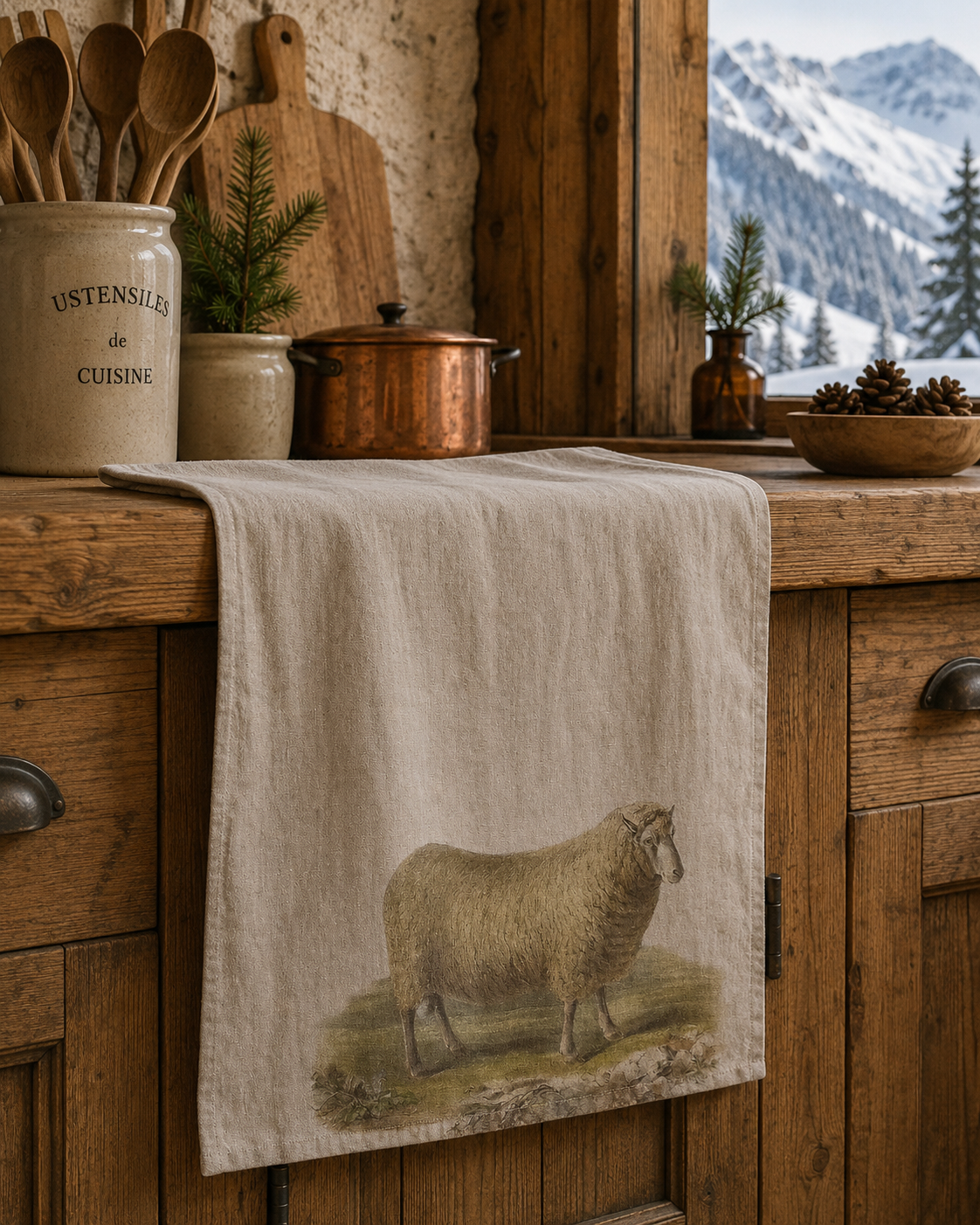 Canovaccio in Puro Lino 100% – PECORA