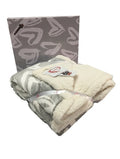 Plaid agnellato • HEARTS Grigio