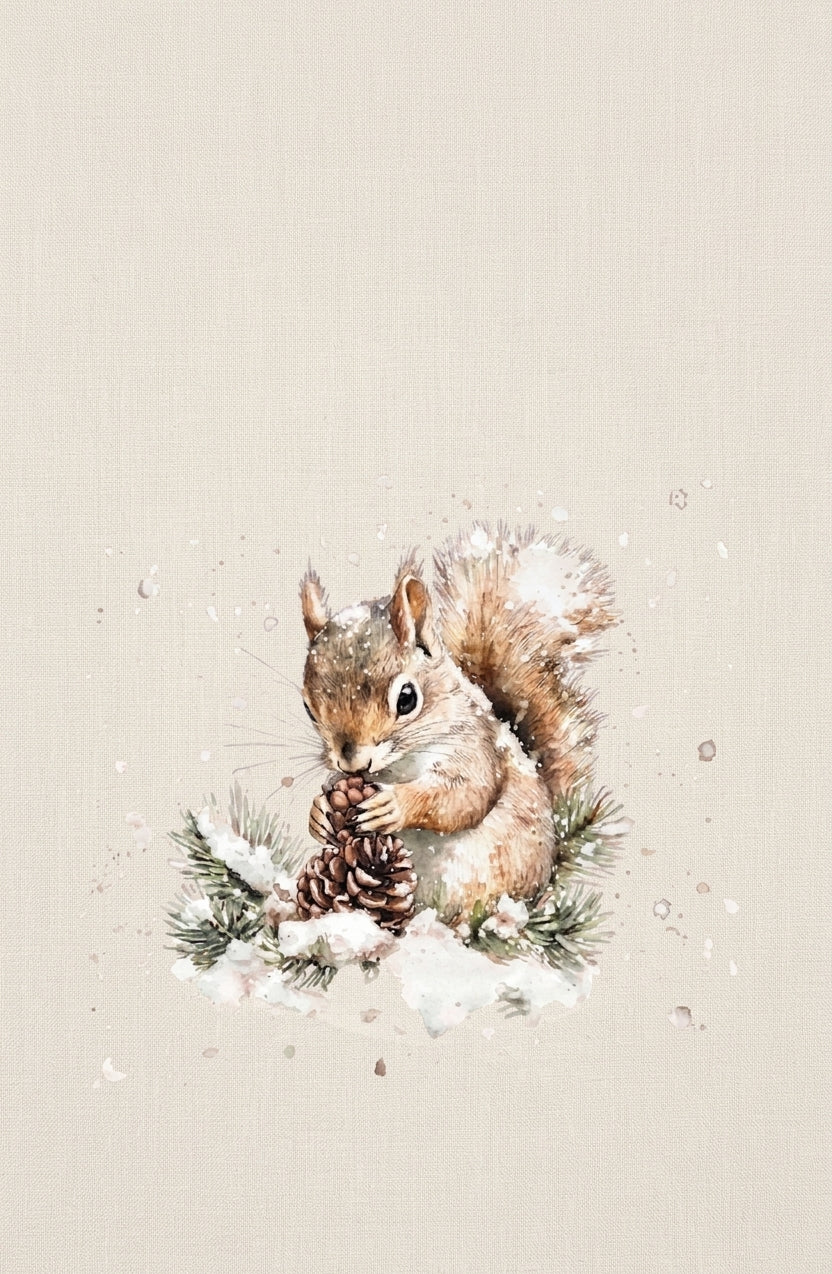 Canovaccio in Puro Lino 100% – SCOIATTOLO