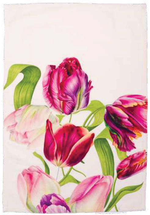 Canovaccio in Puro Lino 100% – TULIPANI