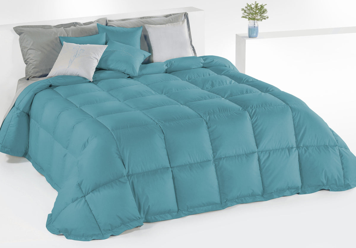 Trapunta Invernale in piuma • TINTA UNITA