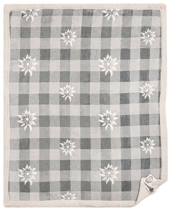 Plaid agnellato • TIROLO Grigio