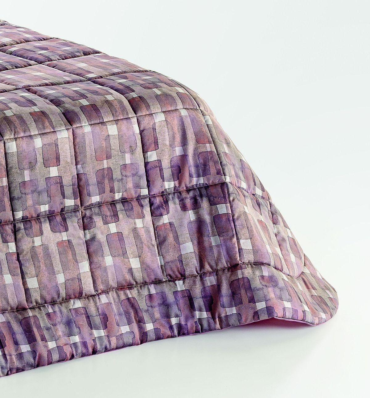 Trapuntina leggera • NUVOLA 100% raso di cotone var MALVA