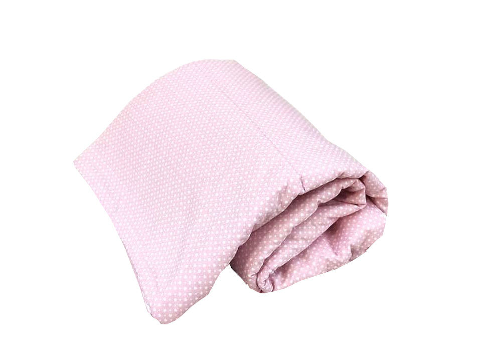 Trapuntina leggera in Fibra di Cotone Baby 110x140cm POIS
