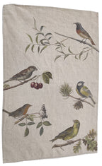 Canovaccio in Puro Lino 100% – UCCELLI