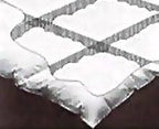 Piumino letto invernale - costruzione a cassettoni