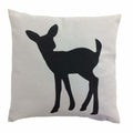 Cuscini arredo 42x42 GARDENLAND ANIMALS Cerbiatto pietra-0