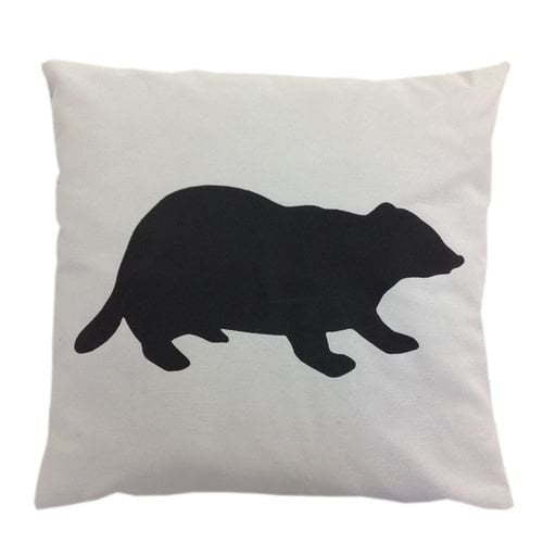 Cuscini arredo 42x42 GARDENLAND ANIMALS Tasso Pietra-0