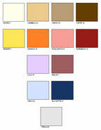 Trapunta TINTA UNITA 270x260cm - 13 VARIANTI - Serie 90-5084