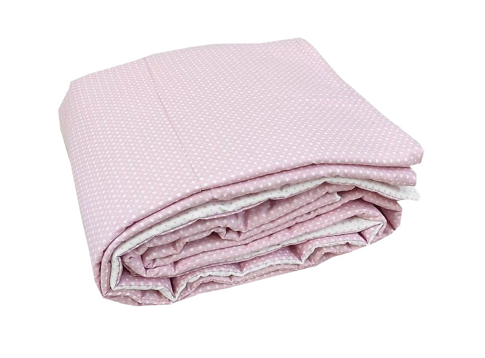 Trapuntina leggera in Fibra di Cotone Baby 110x140cm POIS