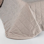 Trapuntina in fibra di cotone TINTOINFILO Terra 270x260cm • PEZZO UNICO